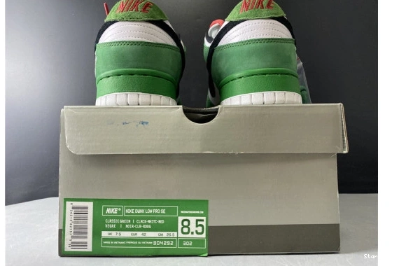SB 304292-302 Low Dunk Nike Heineken 0728